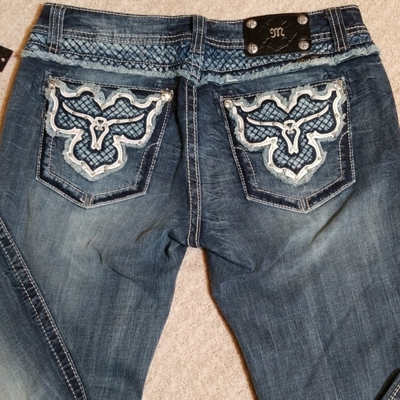 Miss Me Denim - Miss Me Jeans, Long Horns. New With Tags, Size 32